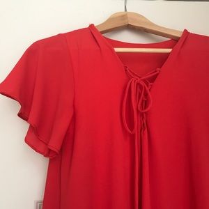 NWOT Coral sheath dress